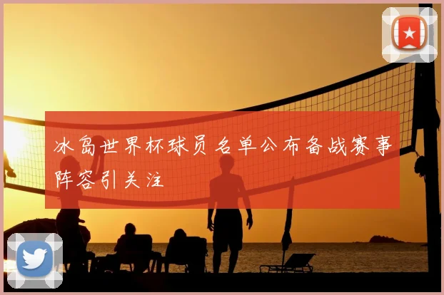 冰岛世界杯球员名单公布备战赛事阵容引关注